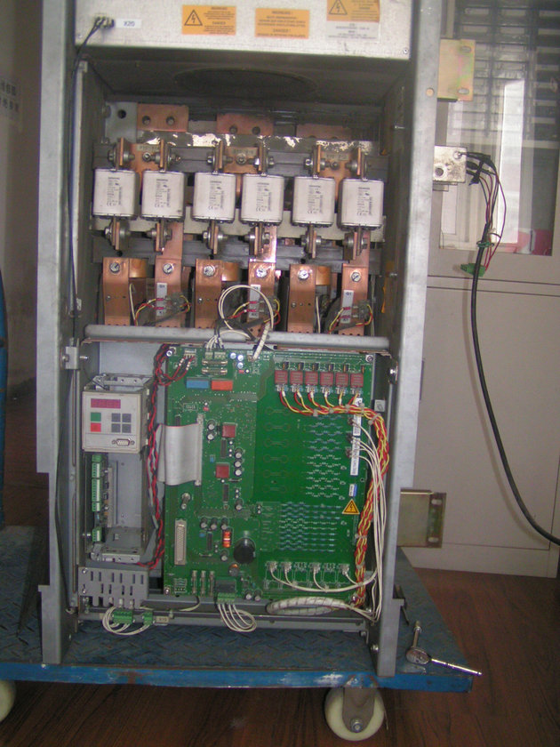 舟山船厂300吨塔吊630kva中压变频器维修